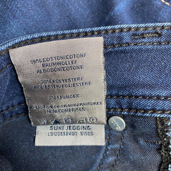 Silver Jeans Suki Jegging Womens 30x31 Dark Wash Mid Rise Stretch - Picture 6 of 6